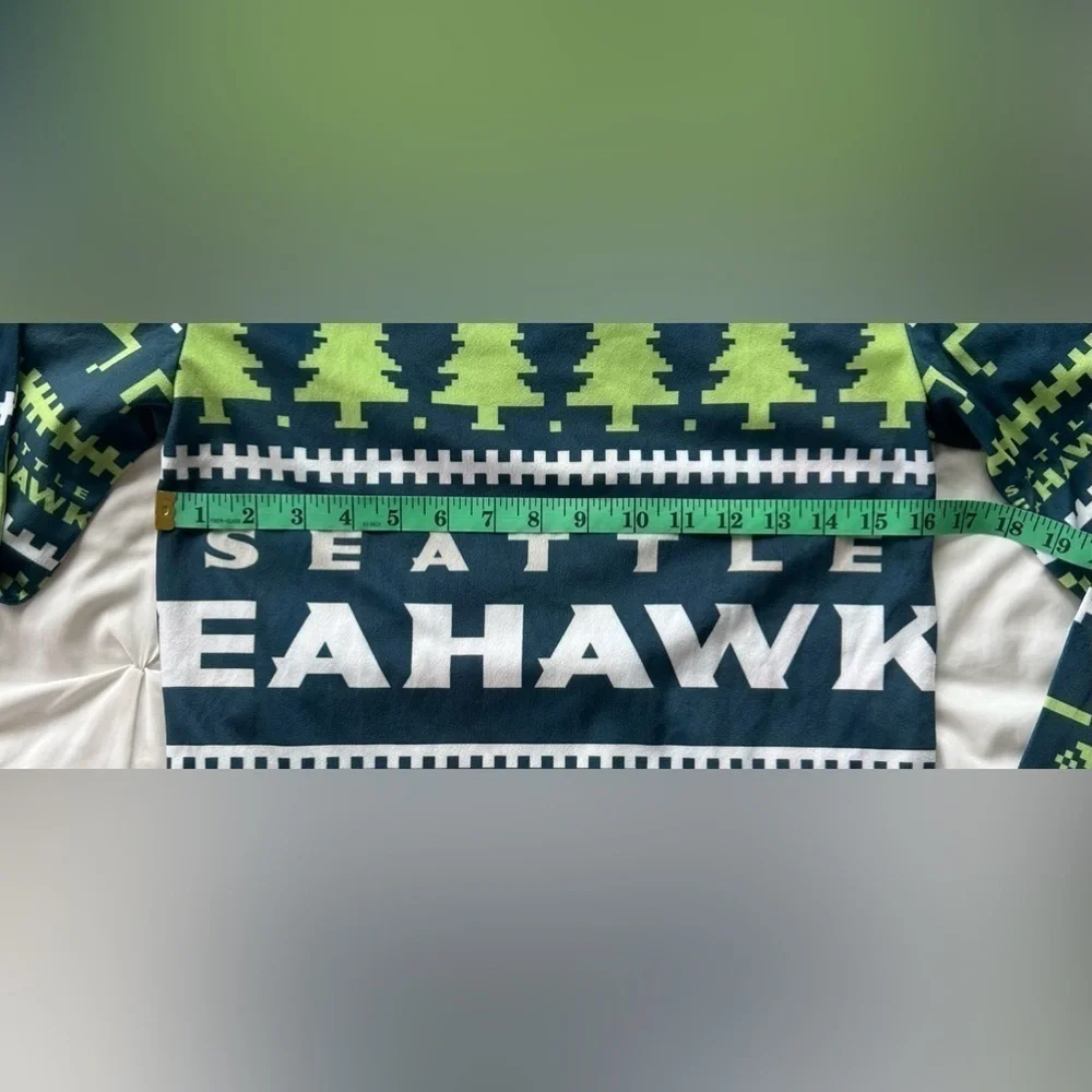 Seattle Seahawks NFL Team Apparel Youth Christmas Pullover